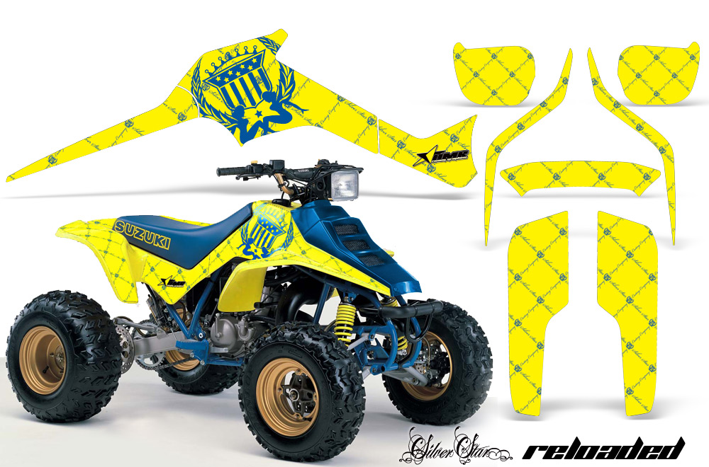 Suzuki LT250R Graphics Kit  Graphics Kit Reloaded YB